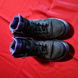 Black & Varsity Purple Air Force One's Litmited Edition Nike